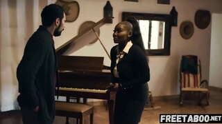 Beldur Busty Higiezinen Agente Fucks Bezeroak Lur Akordio Bat