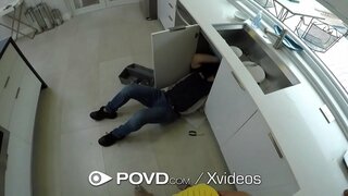 Big dick diapositibak estu brunette pussy